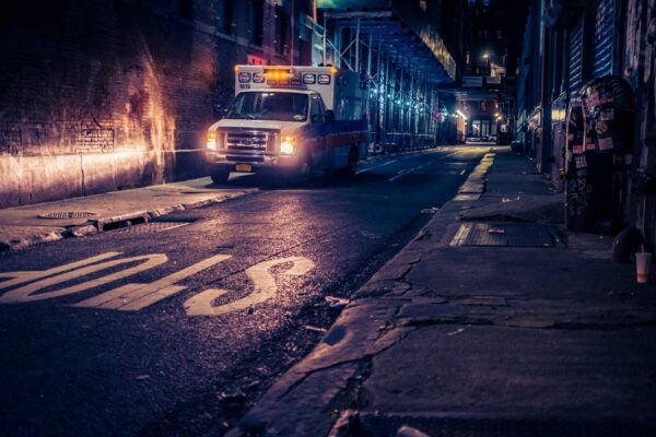 Martin Frick Fineart New York Chinatown by night